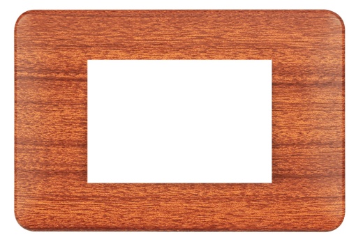 ESPELHO 3 MÓD PARO DE FIXAÇÃO 3 MÓD MOGNO