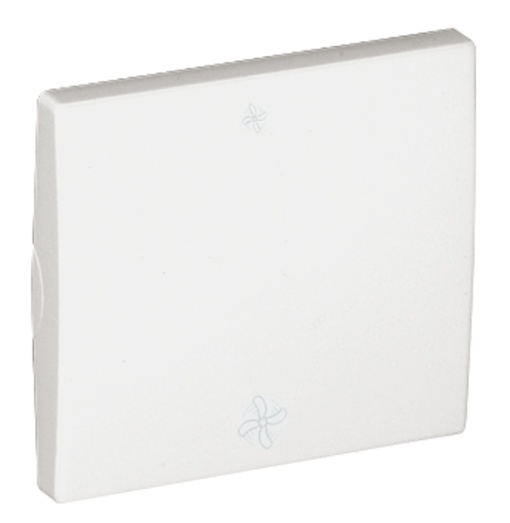 TECLA SIMPLES C 2 SÍMBOLOS VENTOINHA BRANCO