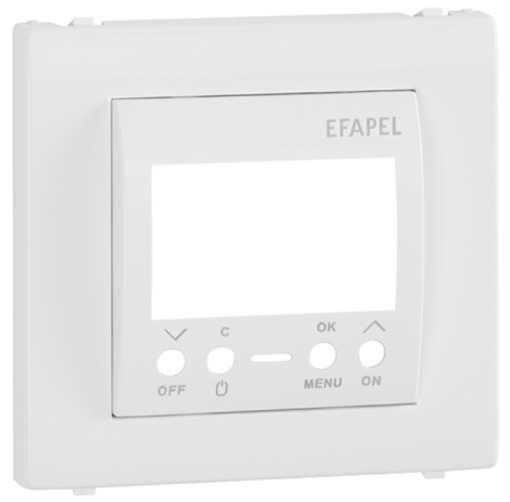 CENTRO PINTERRUPTOR HOR DIG 1 CIRC BRANCO