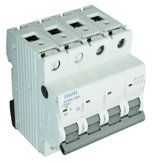 DISJUNTOR MT - 4P - 4,5KA - C - 6A