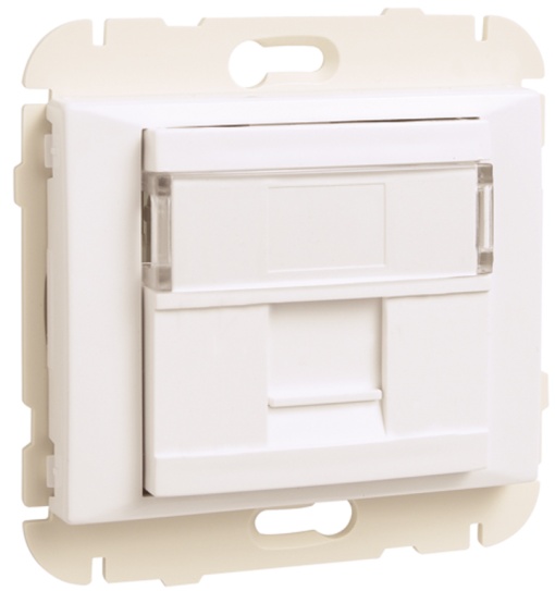 ARO C MÓDULO 1 SAÍDA P CONETOR RJ45 BRANCO