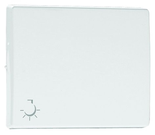 TECLA COM SÍMBOLO LUZ BRANCA