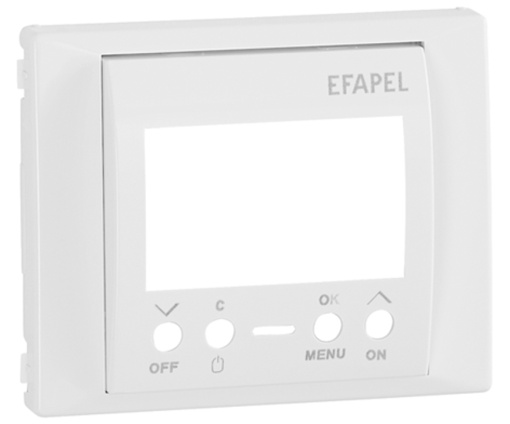 CENTRO PINTERRUPTOR HOR DIG 1 CIRC BRANCO