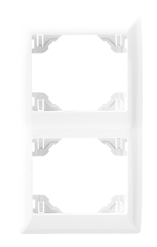 ESPELHO DUPLO VERTICAL BRANCO