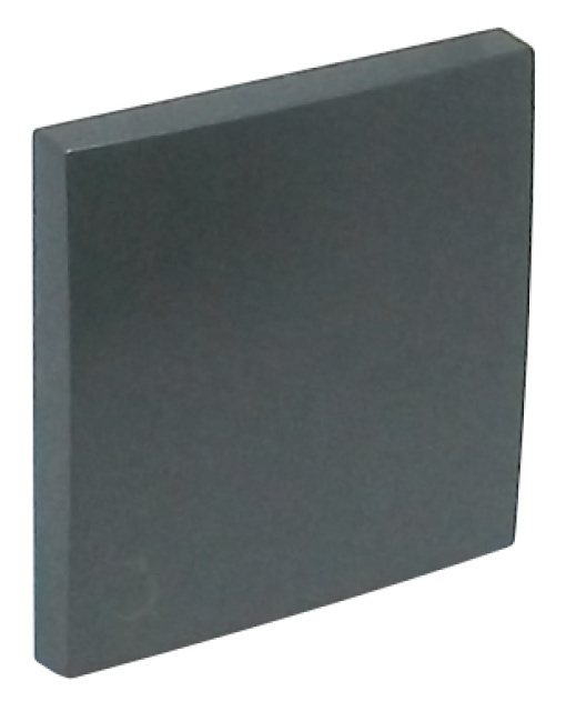 TECLA COM SÍMBOLO LUZ GRIS