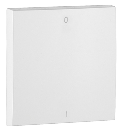 TECLA PARA INTERRUPTOR BIPOLAR BRANCA