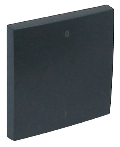TECLA PARA INTERRUPTOR BIPOLAR GRIS