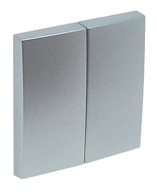 TECLA DUPLA ALUMINA