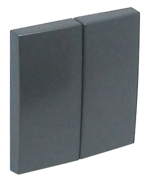 TECLA DUPLA GRIS