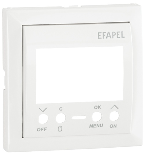 CENTRO PINTERRUPTOR HOR DIG 1 CIRC BRANCO