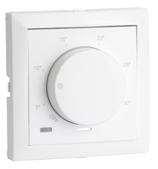 CENTRO PARA TERMOSTATO ROTATIVO BRANCO