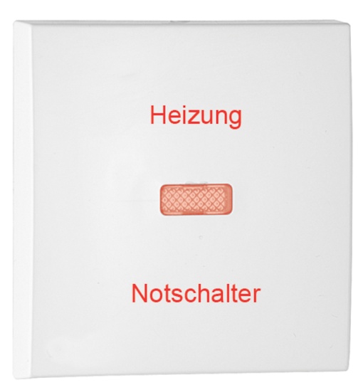 TECLA PLUM CTAMPOG "HEIZUNG NOTSCHALTER" BR