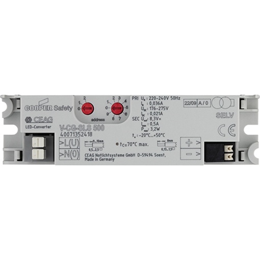 V-CG-SLS 500 inividual packing