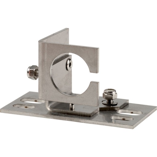 Fixing bracket, M30, adjustable, stainless steel