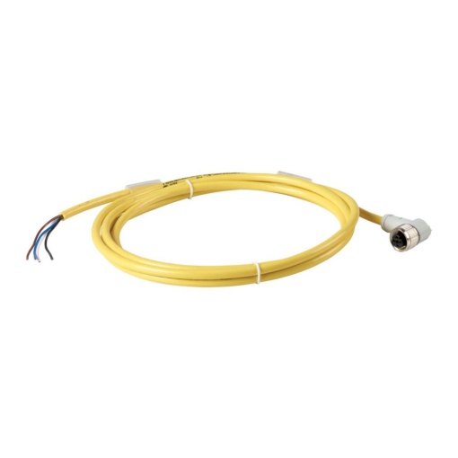 Connection cable, 5p5Ltg, DC current, coupling m12 angled, open end, L10m