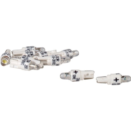 LED, W2x4.6d, 18-30VDC, 7-12.5mA, red
