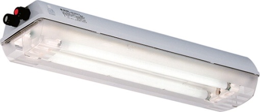 Ex-Linear light fitting with emergency light function for zone 121, Variant eLLK 9201818 V-CG-S 26-2K