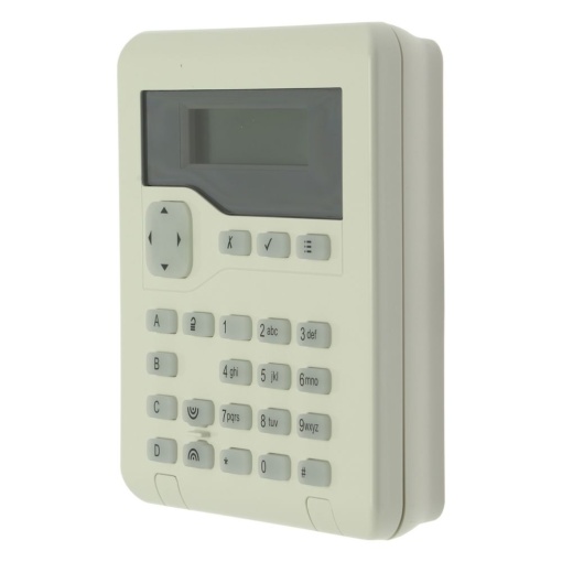 Wired keypad with built-in proximity reader