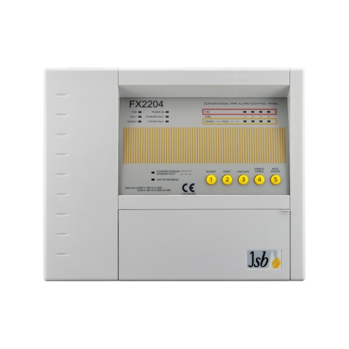 FIREDEX FOUR ZONE CONV FIRE ALARM PANEL