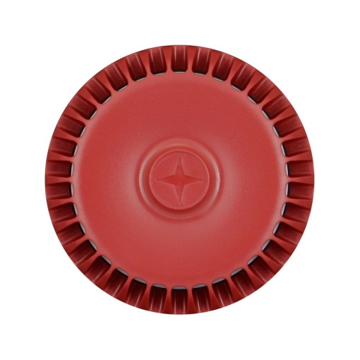 24V SOUNDER - DEEP BASE - RED IP65