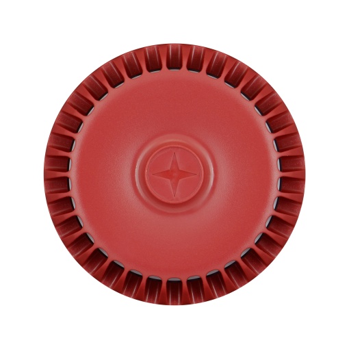 24V ELECTRONIC SOUNDER SHALLOW BASE RED