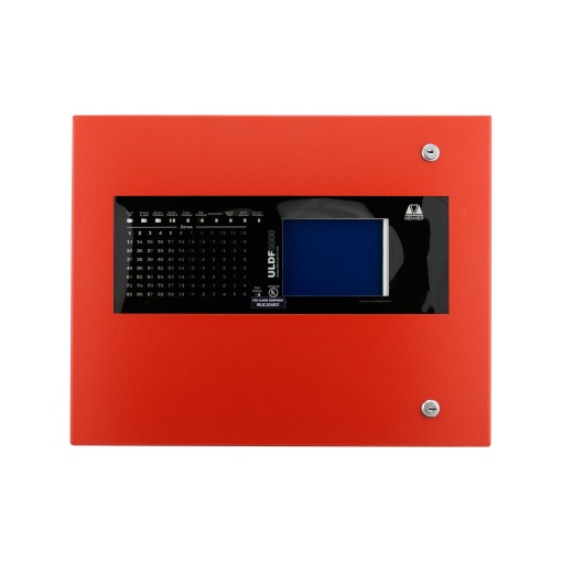 2 Loop Panel Printer Red Metal Box
