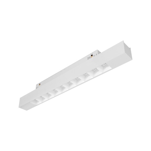 48V pista Spotlight CRETE2 Dali LED SMD 15W 1690lm CRI90 4000K 16º Branco