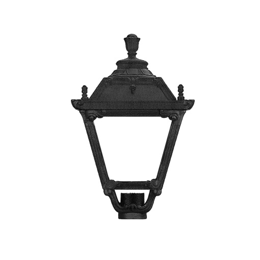 Pós luminaire INDURA MEDIUM 4 IP65 GX53 530mm Preto
