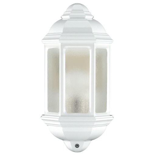 Aplicar clássico MEDI Tinted glass IP44 E27 42W Blanco texturado