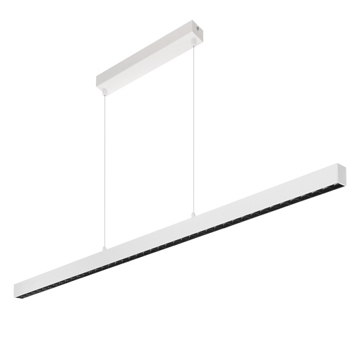 Suspensão SIGMA LED SMD 57W 7641lm6426lm CRI90 4000K 48º Branco Preto
