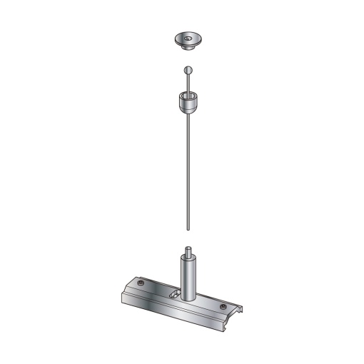 Kit de suspensão TRACK 48V Small Aço galvanizado