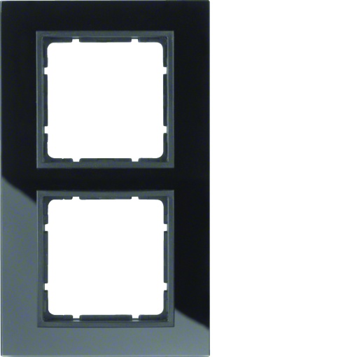 B.7 - quadro x2, Vidro preto