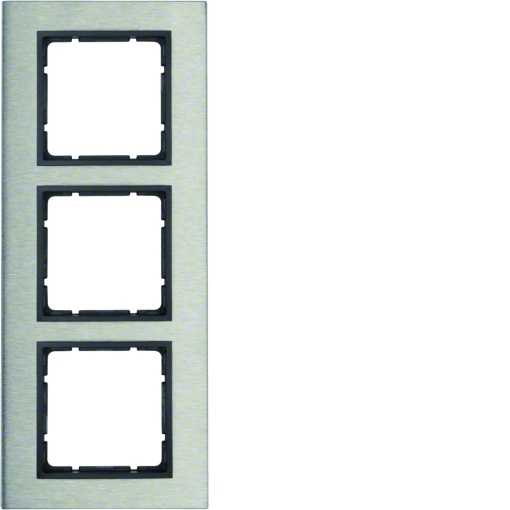 B.7 - quadro x3 vert, Inoxantrac mate