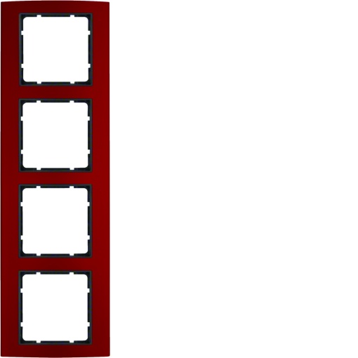 B.3 - quadro x4, encarnadoantracite