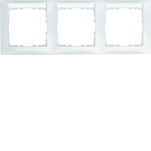 S.1 - quadro x3 p.-etiq. horz., branco