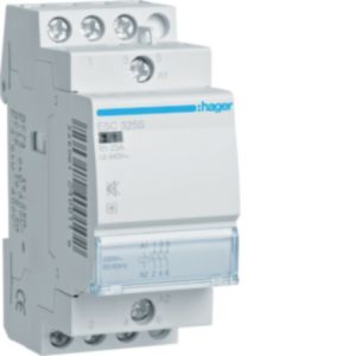 Contactor silencioso 25A 3NA 230V 2M