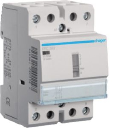 Contactor com manu 63A 2NA 230V
