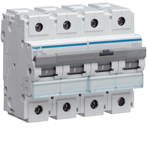 Disjuntor 4P 80A C 10kA 6M