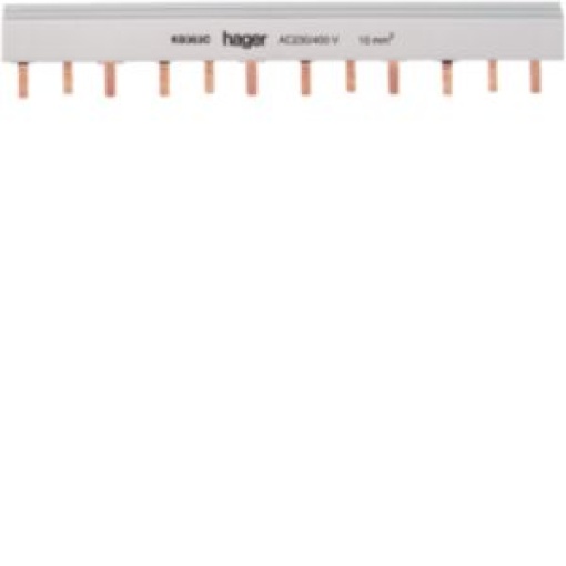 Pente de lig 3P 63A pont 10mm² 24M