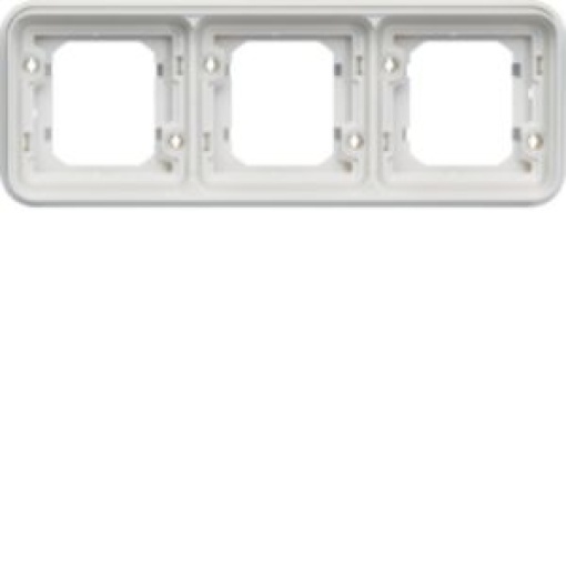 cubyko  Quadro x3 horizontal branco