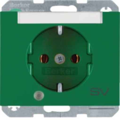K1K5  Schuko SV petq cLED verde