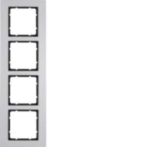 B7  quadro x4 Alumínioantrac mate