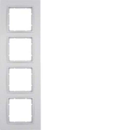 B7  quadro x4 alumínio mate