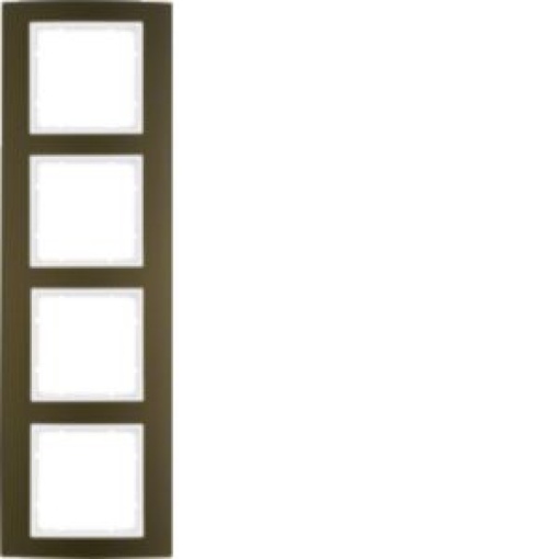 B3  quadro x4 castanhobranco