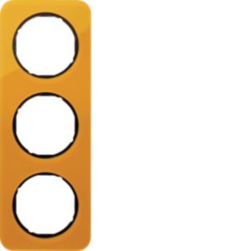 R1  quadro x3 Acrílico laranjapreto