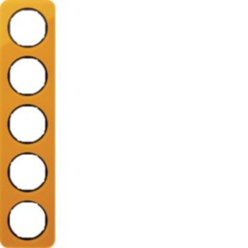 R1  quadro x5 Acrílico laranjapreto