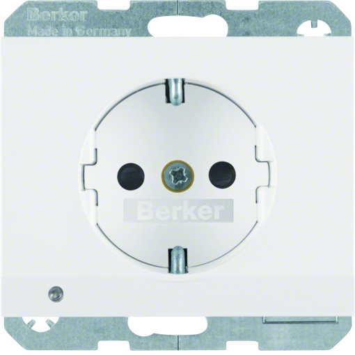 K.1K.5 - Schuko cLED orient., branco