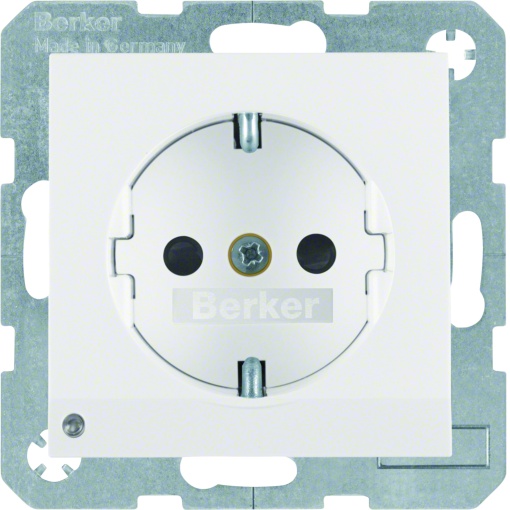 S.1B.x - Schuko cLED orient., branco