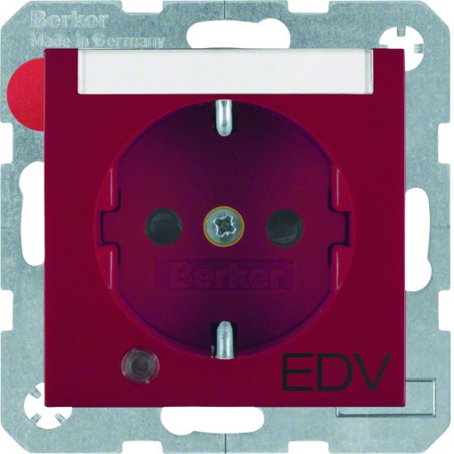 S.1B.x - Schuko "EDV" p-etq cLED, encr