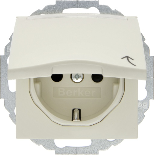 S.1B.x - Schuko ctampa p.etiq., creme